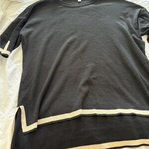 Black and Cream Womens Shirt